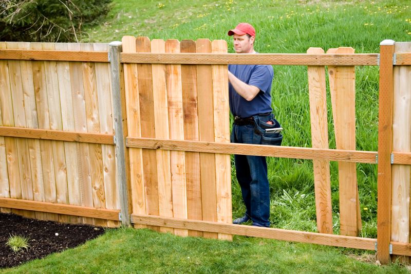 Wood Fence Installation