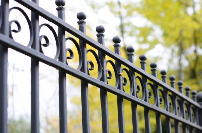 Ornamental Iron Fence Service detail