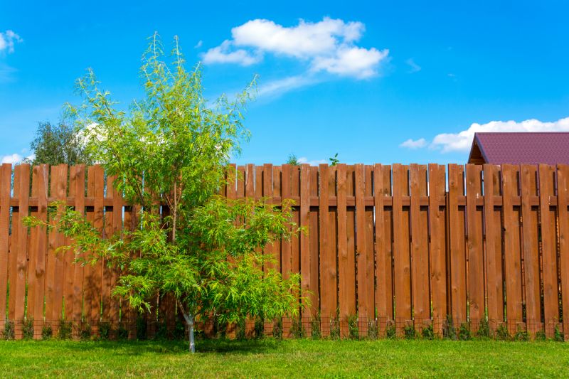 Treated Fence Installation